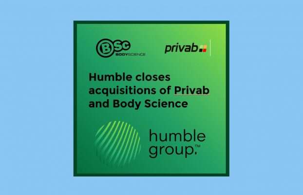 Humble Group fortsätter sin förvärvsresa genom förvärven av Privab Grossisterna AB och australiensiska Body Science